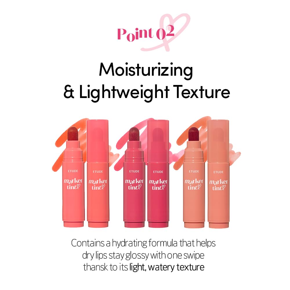 [ETUDE] DEAR DARLING MARKER TINT #5 PINK TANGERINE 3.5G