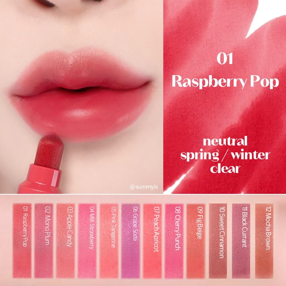 [ETUDE] DEAR DARLING MARKER TINT #1 RASPBERRY POP 3.5G