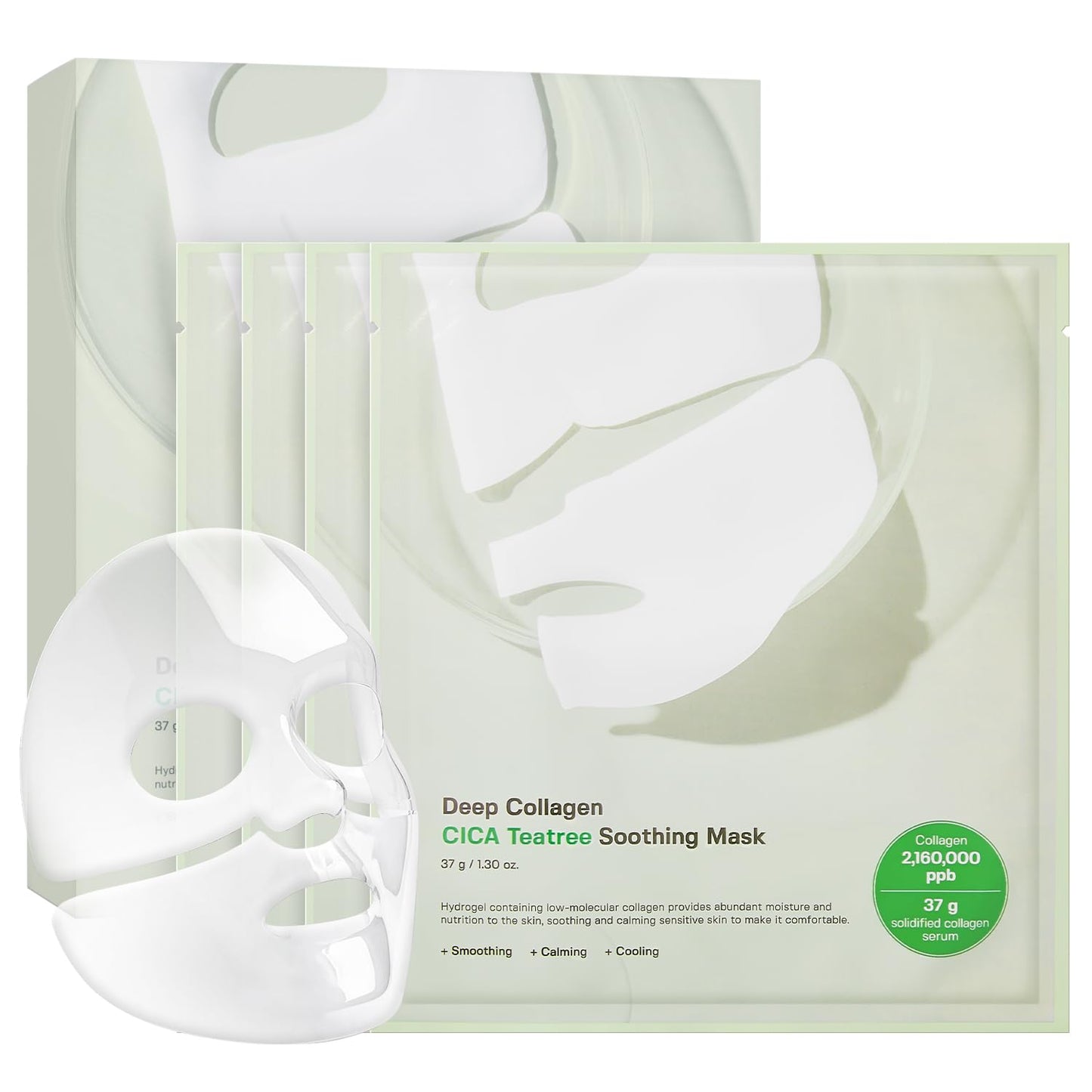 [4ea] Deep Collagen Cica Teatree Soothing Mask