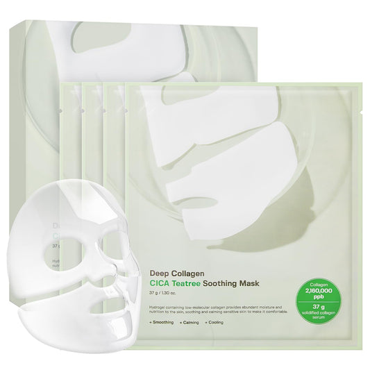 [4ea] Deep Collagen Cica Teatree Soothing Mask