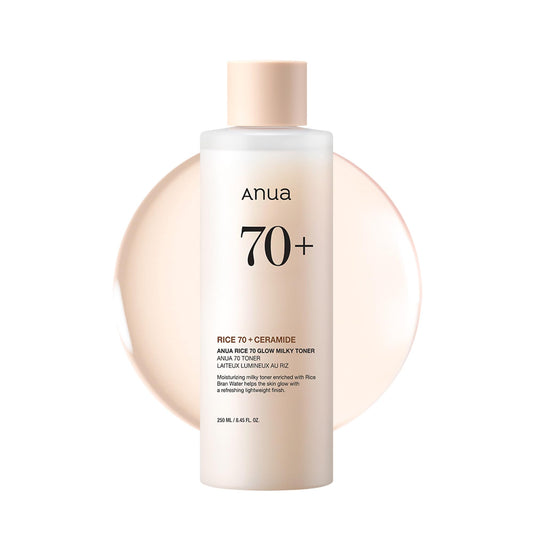 RICE 70 GLOW MILKY TONER 250ml