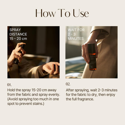 [hetras] Textile Perfume - Hotel Wood 80ml