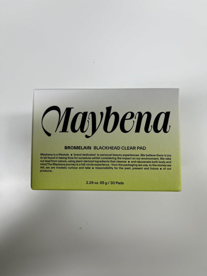 [Maybena] Bromelain Blackhead Clear Pad 3.0 65 g/30 pads