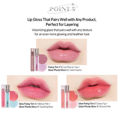 [ETUDE] GLAZE PLUMP GLOSS 02 VIOLET QUARTZ 4G
