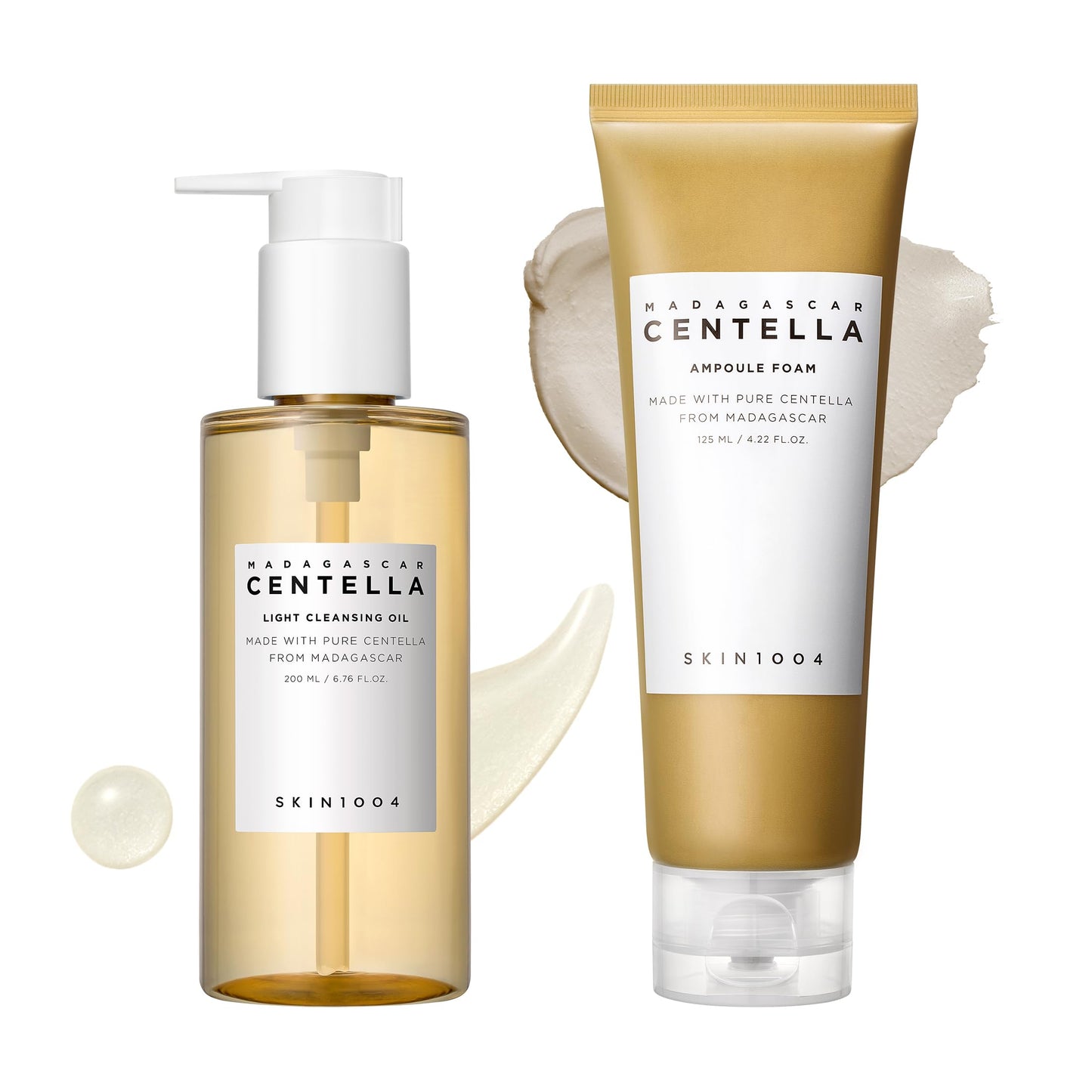 MADAGASCAR CENTELLA DOUBLE CLEANSING DUO (cleansing oil+centella cleansing foam)