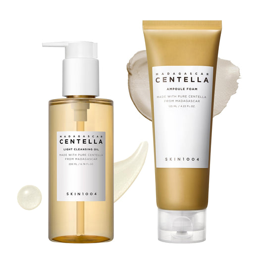 MADAGASCAR CENTELLA DOUBLE CLEANSING DUO (cleansing oil+centella cleansing foam)