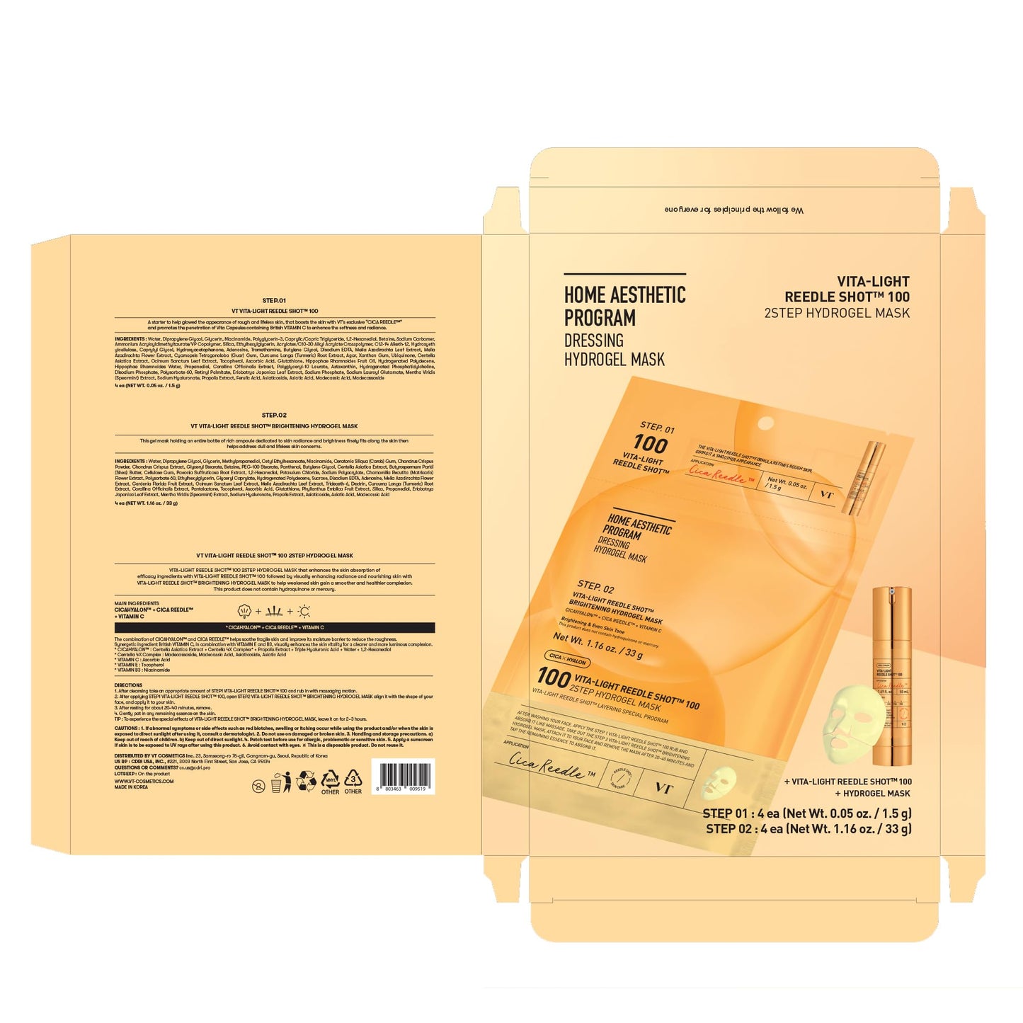 (1EA) VITA-LIGHT REEDLE SHOT 100 2STEP MASK
