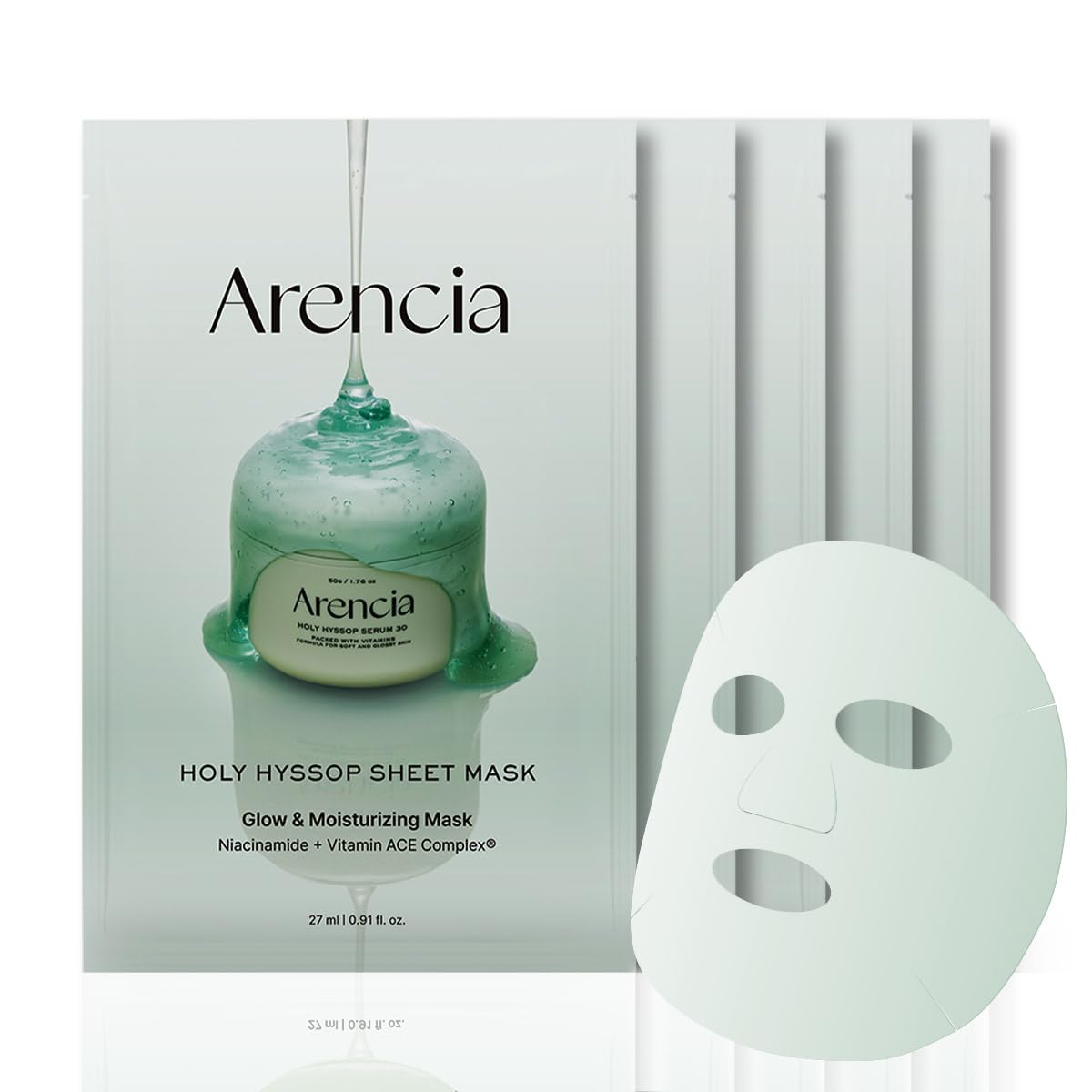 (5ea) Holy Hyssop Sheet Mask