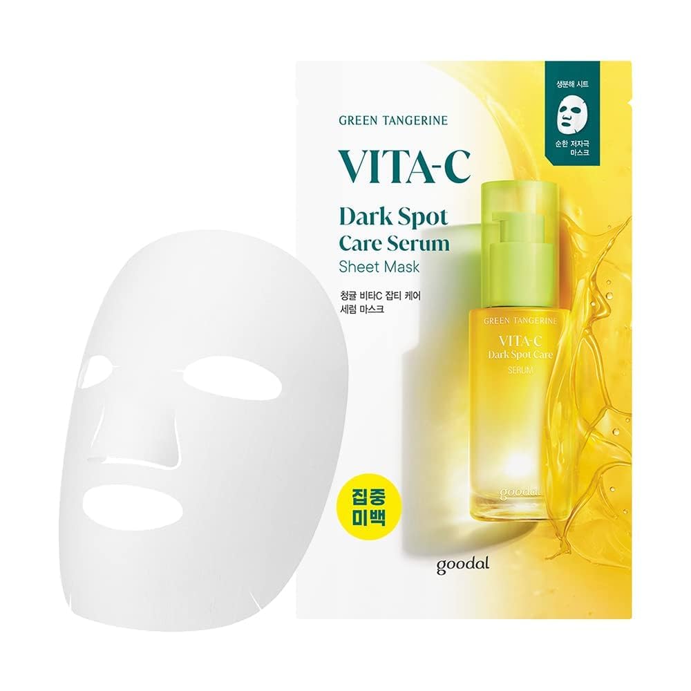 (5EA) GOODAL TANGERINE VITA C DARK SPOT CARE SERUM SHEET MASK