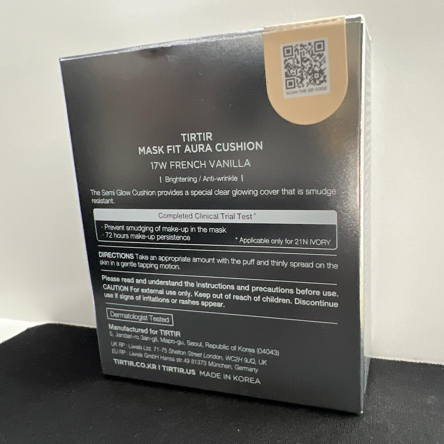 MASK FIT AURA CUSHION 18G 17W FRENCH VANILLA