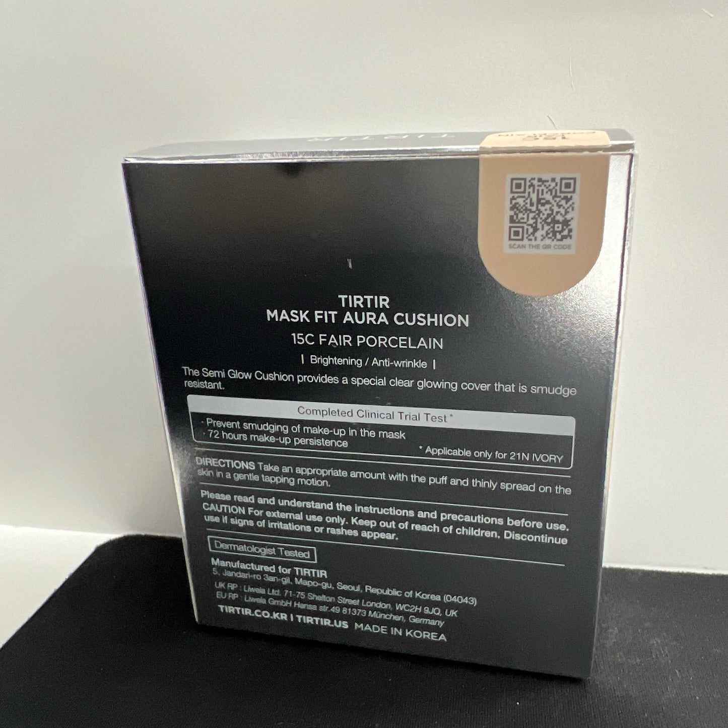 MASK FIT AURA CUSHION 18G 15C FAIR PORCELAIN
