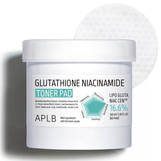 Glutathione Niacinamide Toner Pad (60 pads)