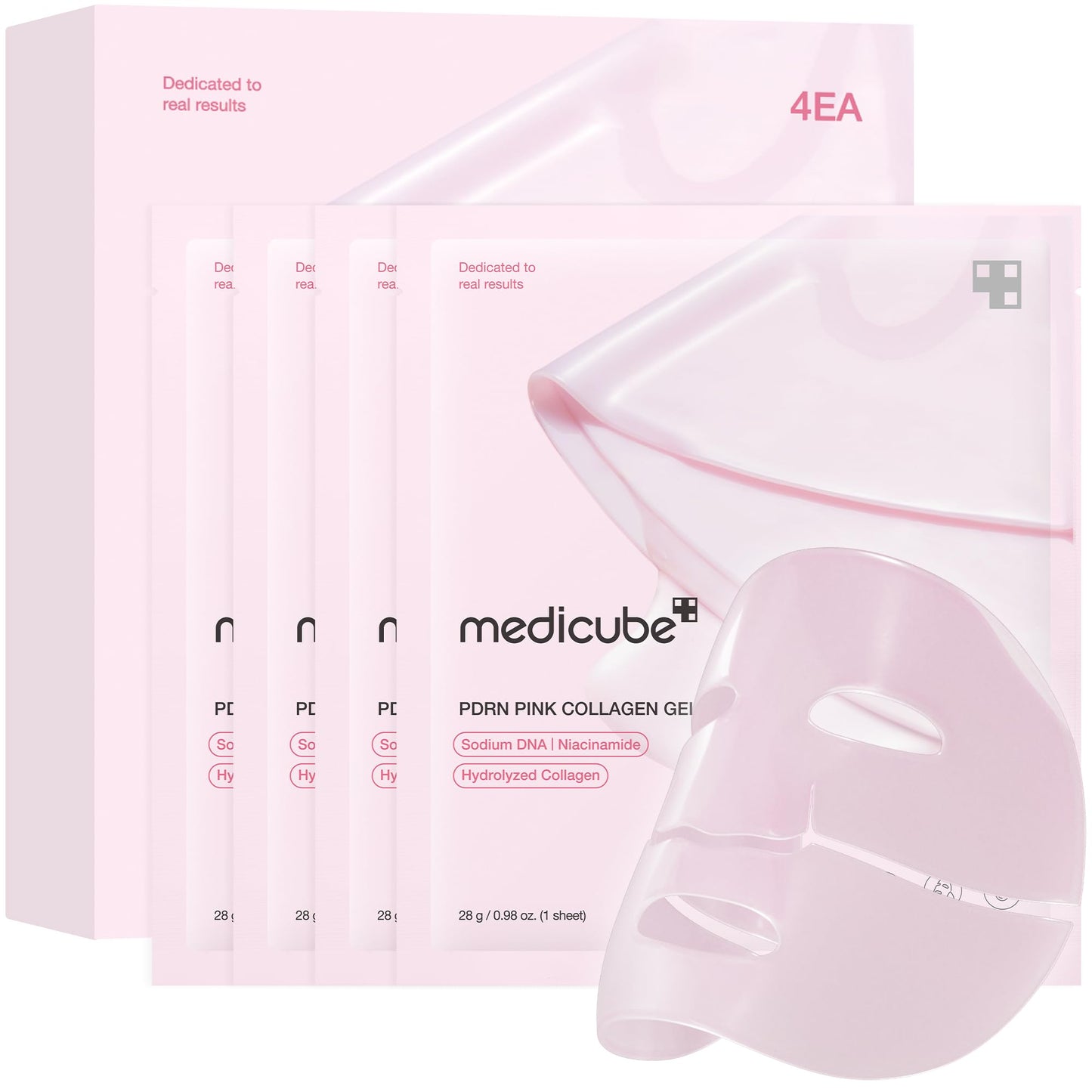 PDRN PINK COLLAGEN GEL MASK 4ea