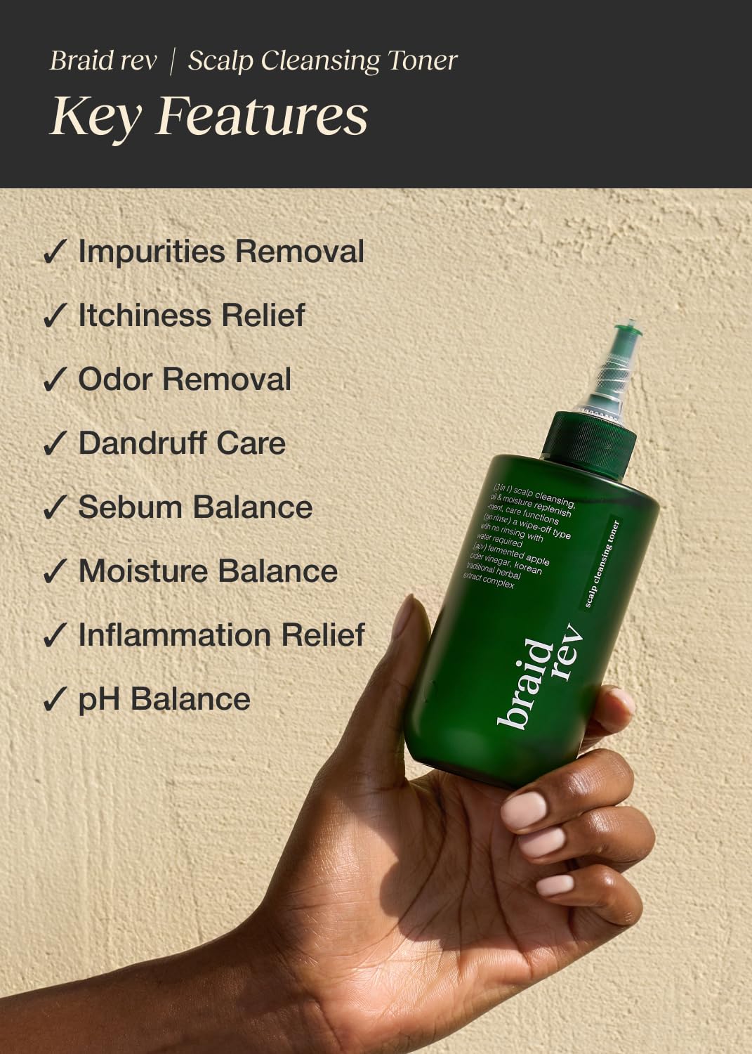 scalp cleansing toner 6.76 fl. oz. (200mL)