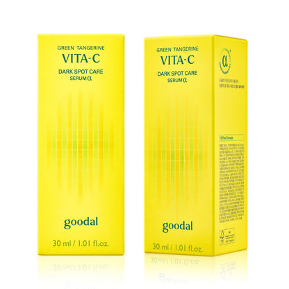 Green Tangerine Vita C Dark Spot Care Serum Refill Set, 30ml + 30ml Refill