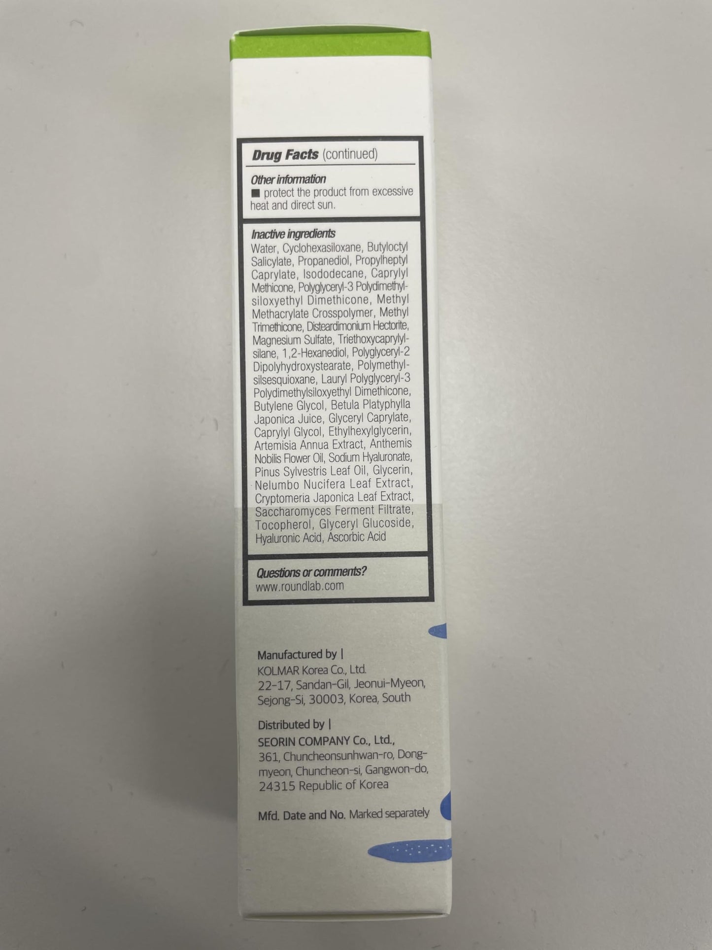 (OTC) BIRCH JUICE MILD-UP UVLOCK_50ml