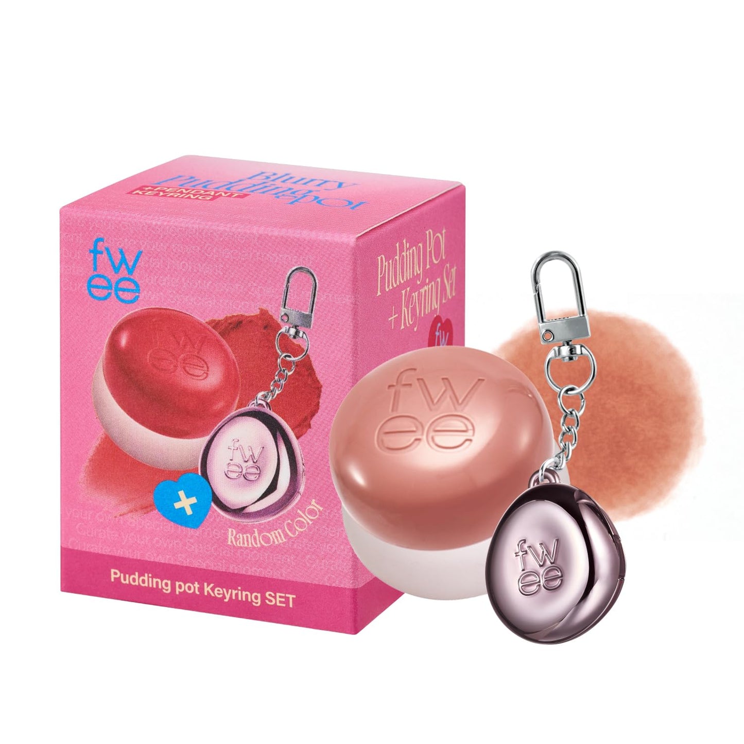 *Keyring* LipCheek Blurry Pudding Pot ND05 Be 5g