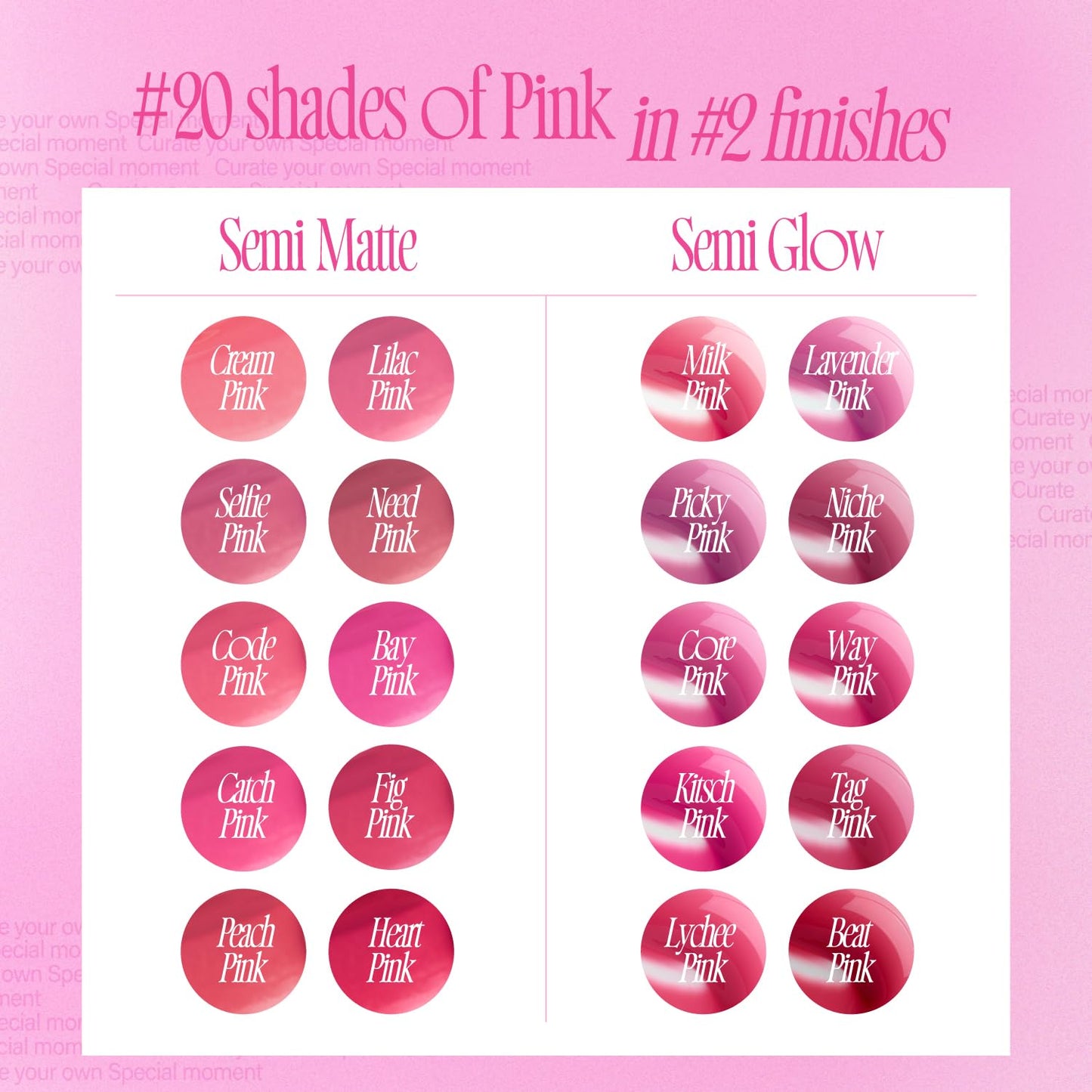 PINK OBSESSION STAY-FIT LIP TINT M01 CREAM PINK 3.8g