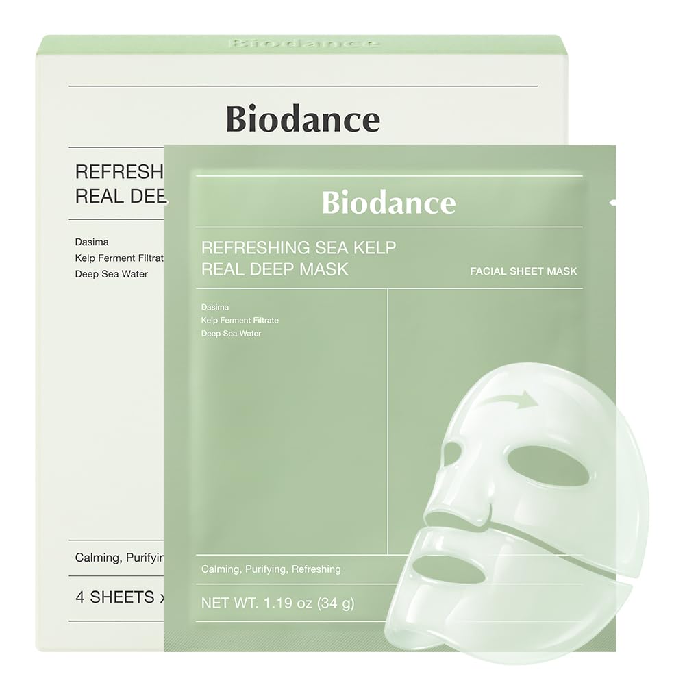 Refreshing Sea Kelp Real Deep Mask 1Box (34g*4ea)