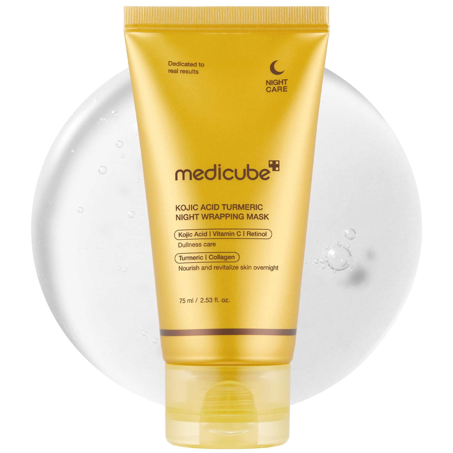 KOJIC ACID TURMERIC NIGHT WRAPPING MASK 75ML
