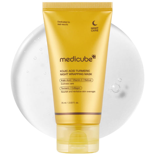 KOJIC ACID TURMERIC NIGHT WRAPPING MASK 75ML