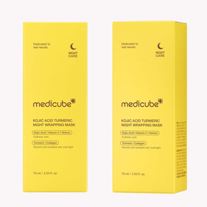 KOJIC ACID TURMERIC NIGHT WRAPPING MASK 75ML