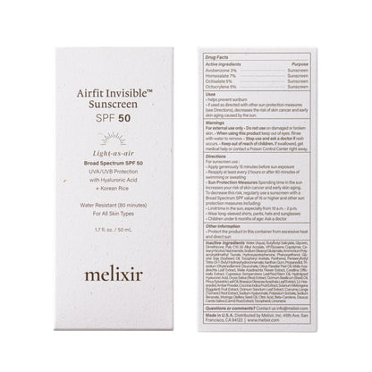 [OTC] Airfit Invisible™ Sunscreen SPF 50 50ml