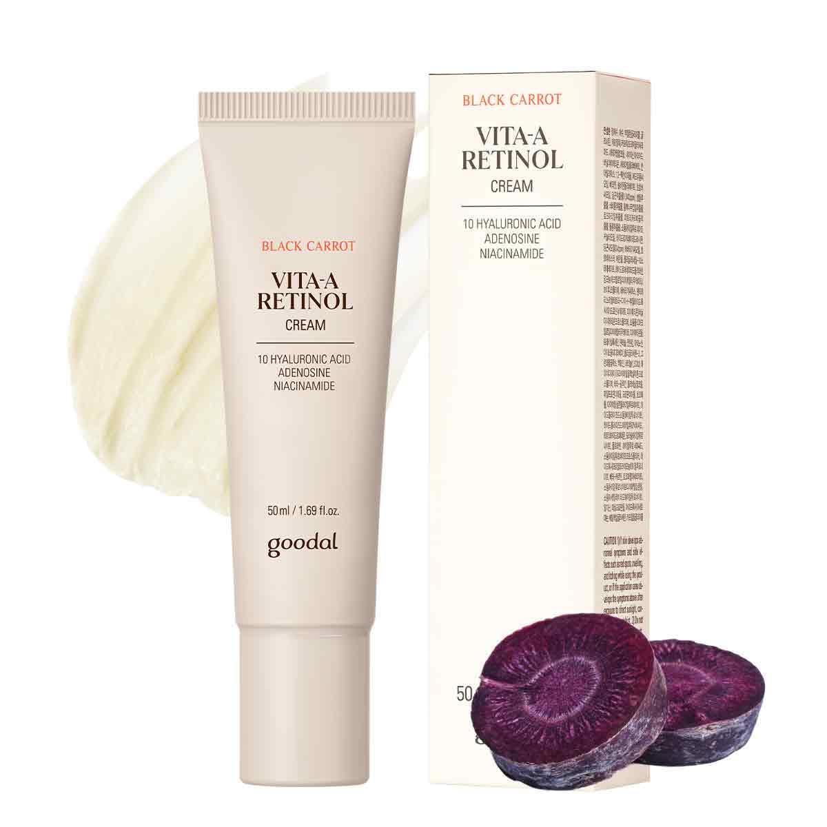 [GOODAL] Black Carrot Vita A Retinol Cream - 50ml /