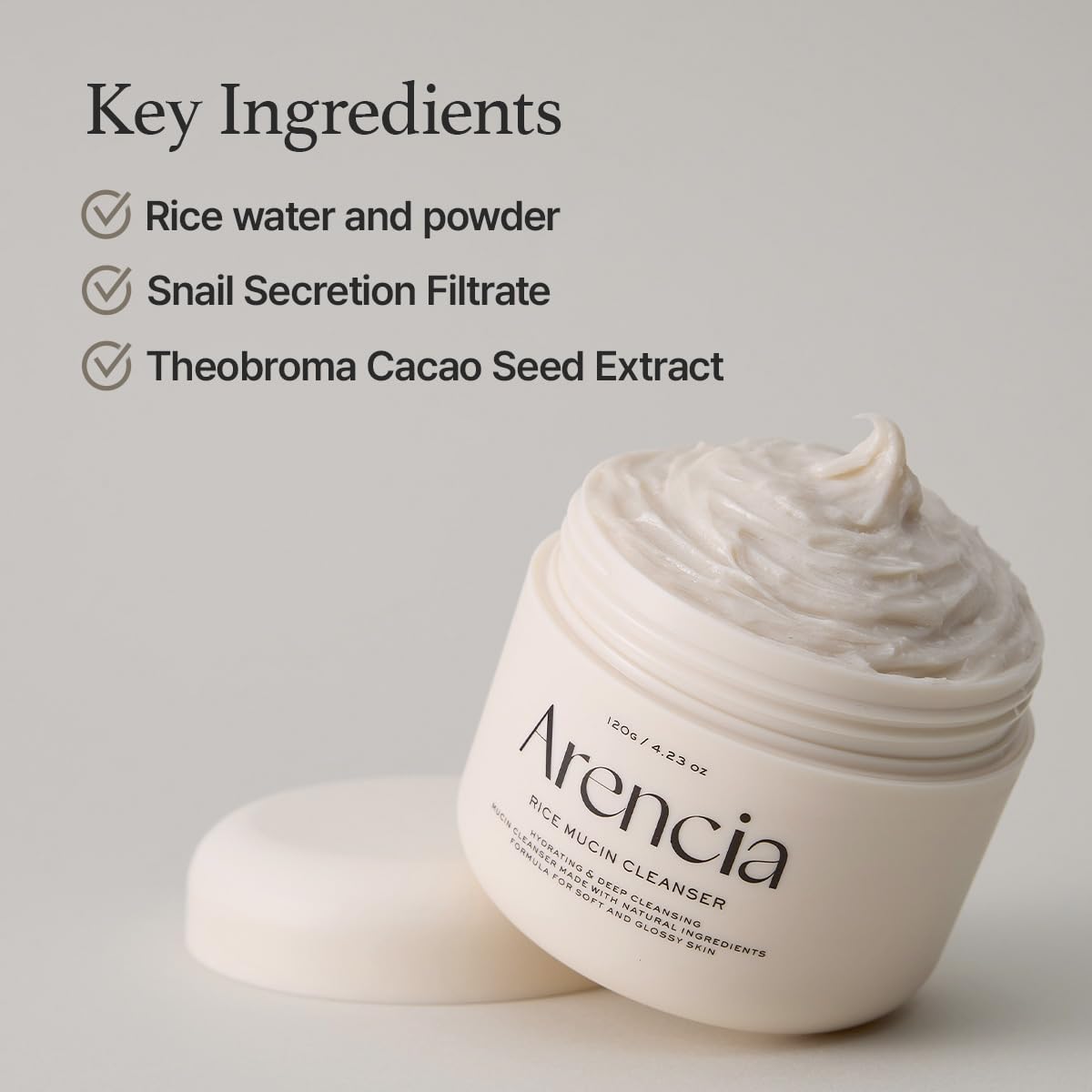 RICE MUCIN CLEANSER 120G