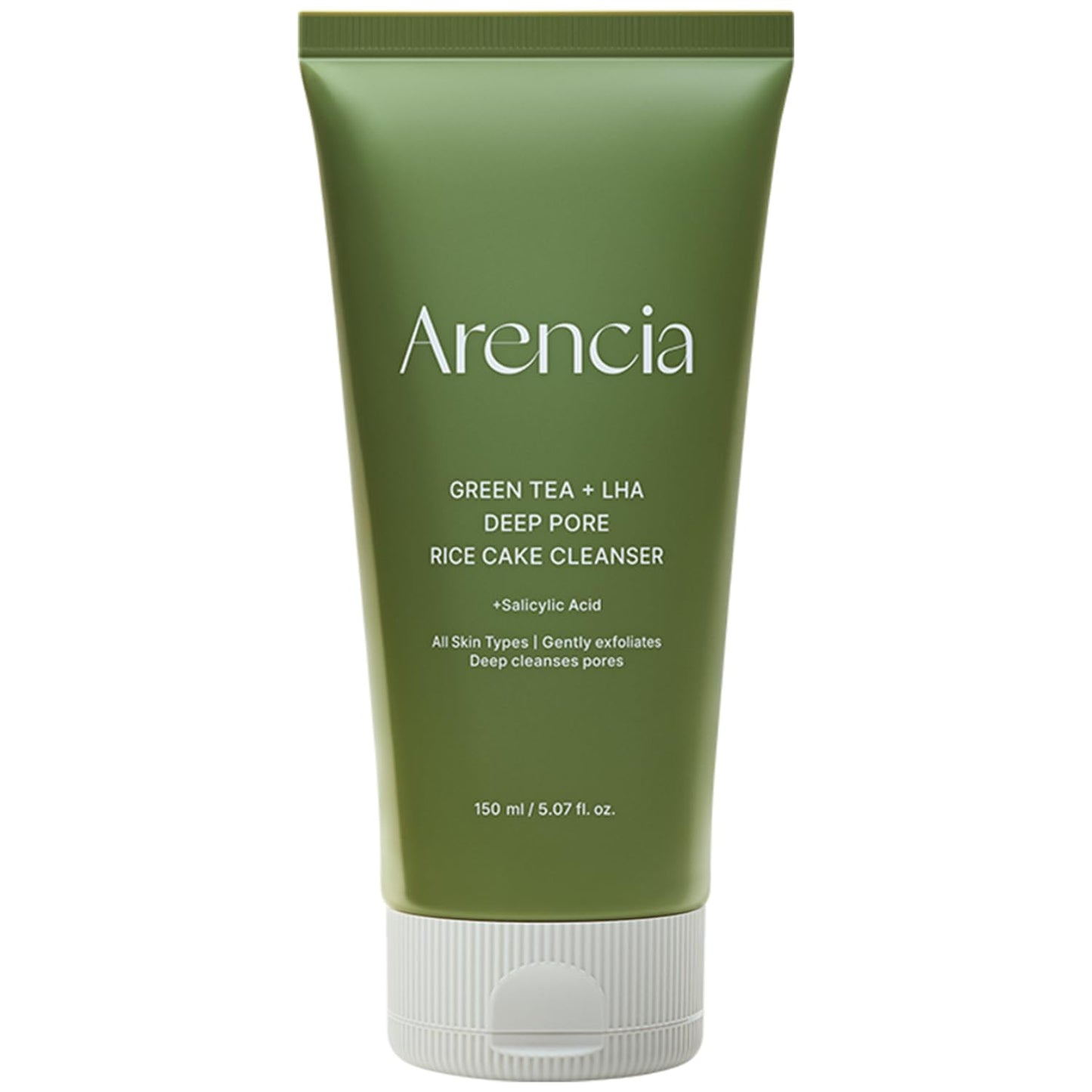 GREEN TEA + LHA DEEP PORE RICE CAKE CLEANSER 150ML