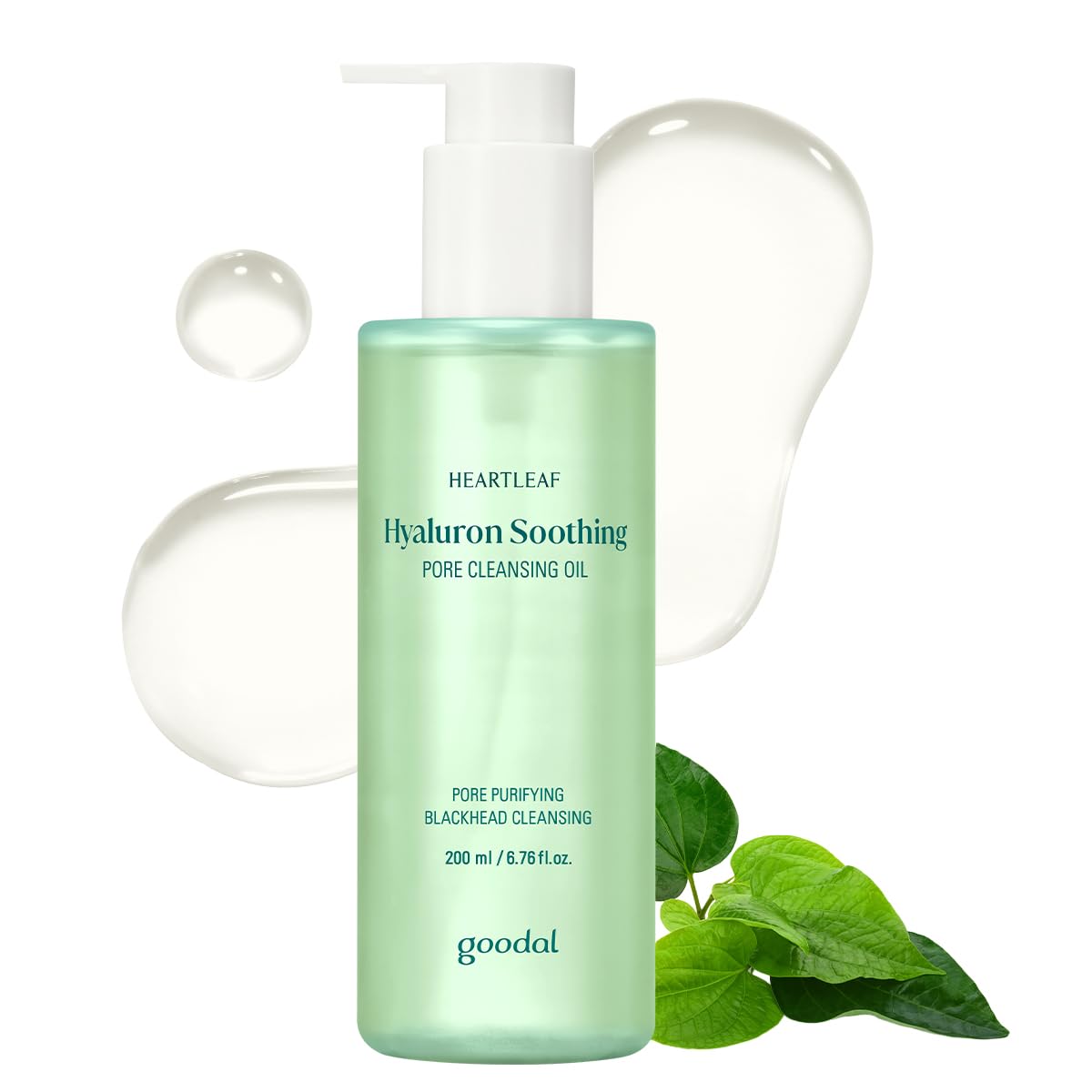 [Goodal] HOUTTUYNIA CORDATA HYALURON SOOTHING PORE CLEANSING OIL