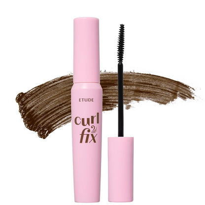 [ETUDE] CURL FIX MASCARA 02 BROWN 8G