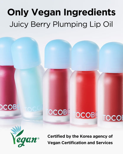 JUICY BERRY PLUMPING LIP OIL 01 CHILL RED