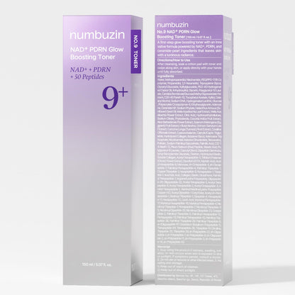 No.9 NAD PDRN Glow Boosting Toner 150ml