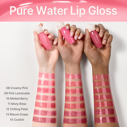Pure Water Lip Gloss 05 Caramel Drizzle