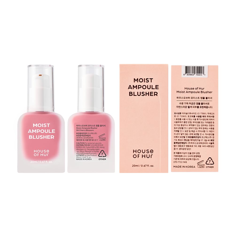 MOIST AMPOULE BLUSHER #CHERRY BLOSSOM 20ML