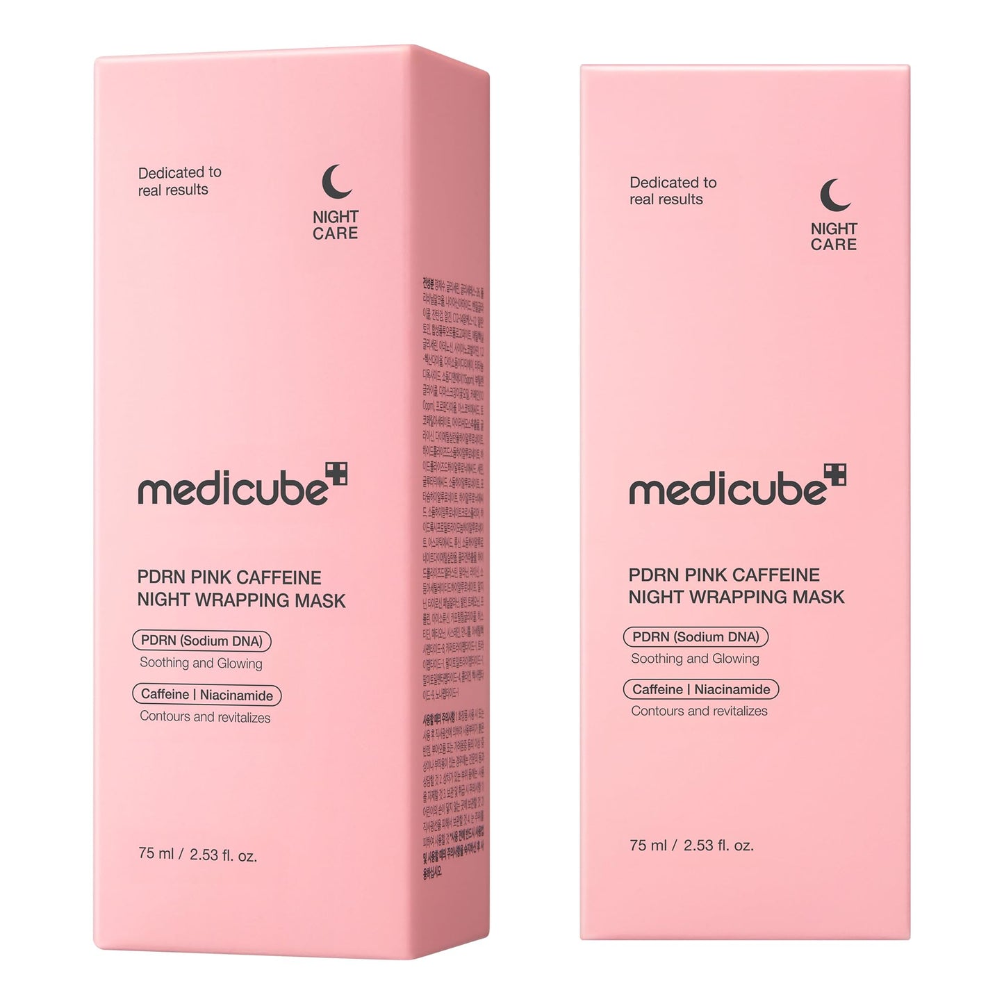 PDRN PINK CAFFEINE NIGHT WRAPPING MASK 75ML