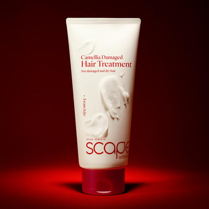 Camellia Damaged Hair Treatment 320ml/10.82 fl.oz | Deep Repair Conditioner for Dry & Damaged Hair with Jeju Camellia Oil & Hydr