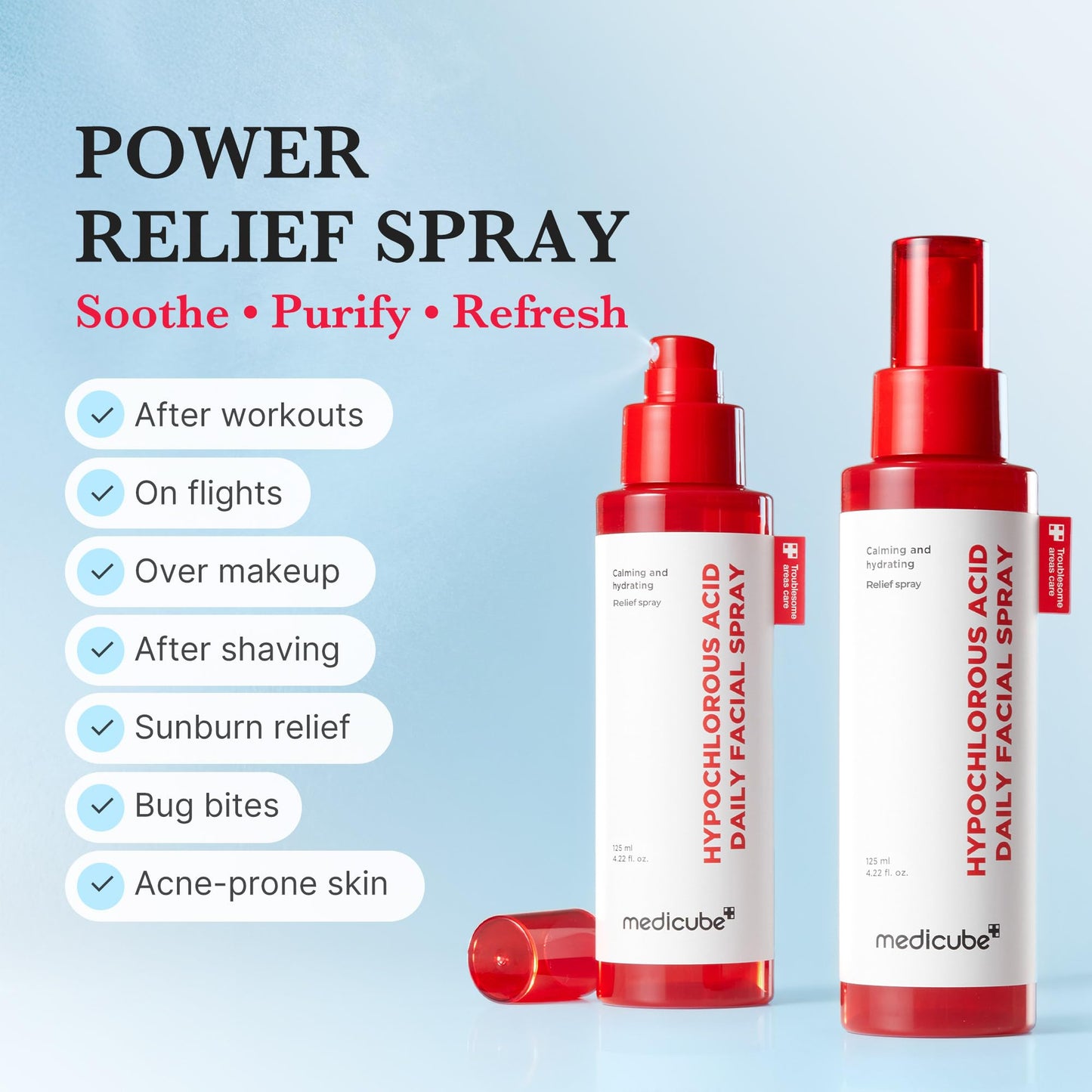 [Medicube] [Renew]Hypochlorous Acid Daily Facial Spray 125ml