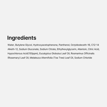 [Medicube] [Renew]Hypochlorous Acid Daily Facial Spray 125ml