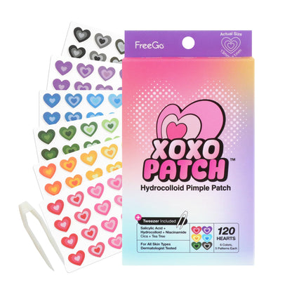 FREEGO XOXO HYDROCOLLOID PIMPLE PATCH (120PCS)