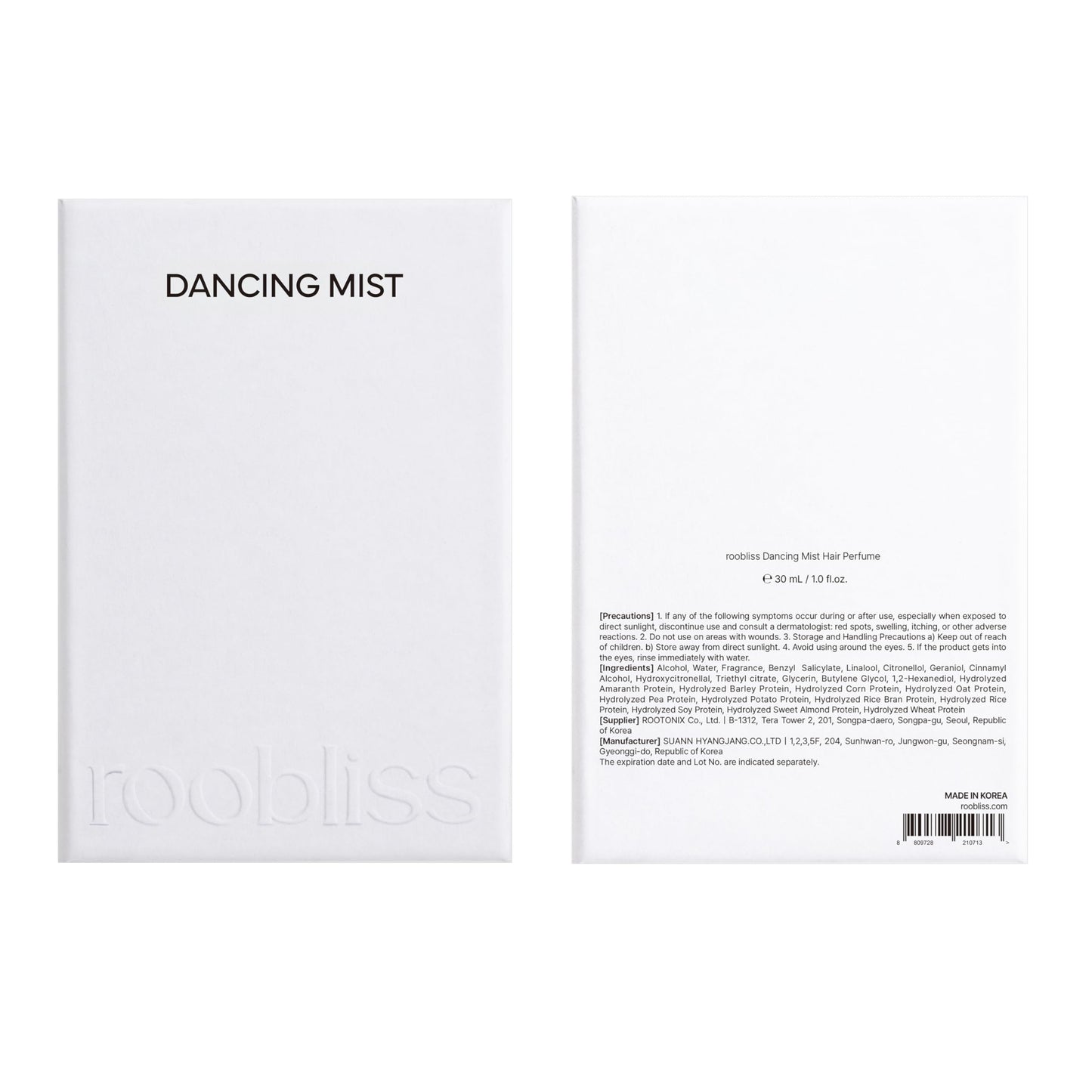 roobliss Dancing mist HAIR PERFUME 30ml