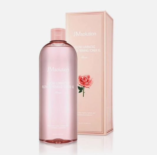 JMSOLUTION GLOW LUMINOUS FLOWER FIRMING TONER XL Rose