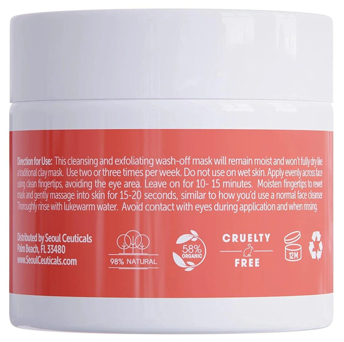 Exfoliating and Cleansing Face Mask 60ml