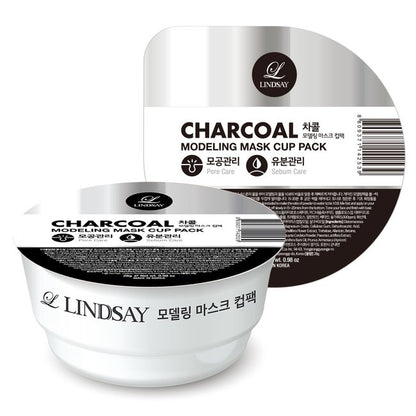 Lindsay Charcoal  Modeling Mask Cup Pack 28g