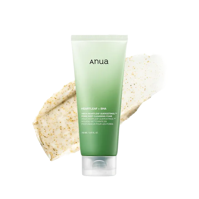 HEARTLEAF QUERCETINOL PORE DEEP CLEANSING FOAM 150ml (RENEW)