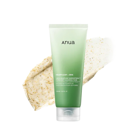HEARTLEAF QUERCETINOL PORE DEEP CLEANSING FOAM 150ml (RENEW)