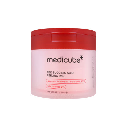 70pcs RED SUCCINIC ACID PEELING PAD